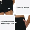 AIMPACT Casual Running Jogger Split Shorts Classic Comfortable Unisex Gym French Terry Custom Logo Mens Sweat Shorts 6