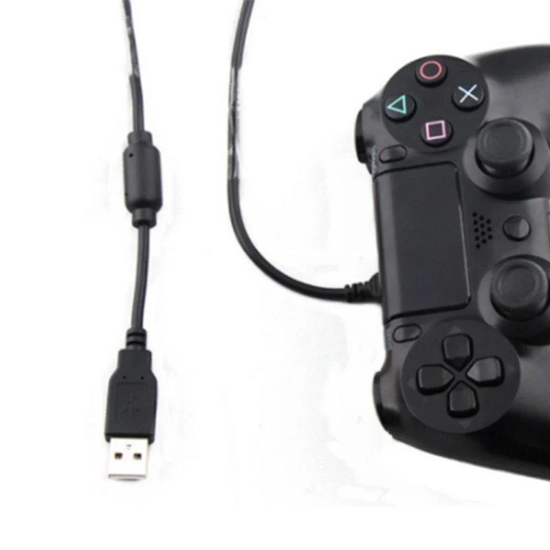 Wireless Controller Charger Cable Ps4 Controller Pc Cable Charging