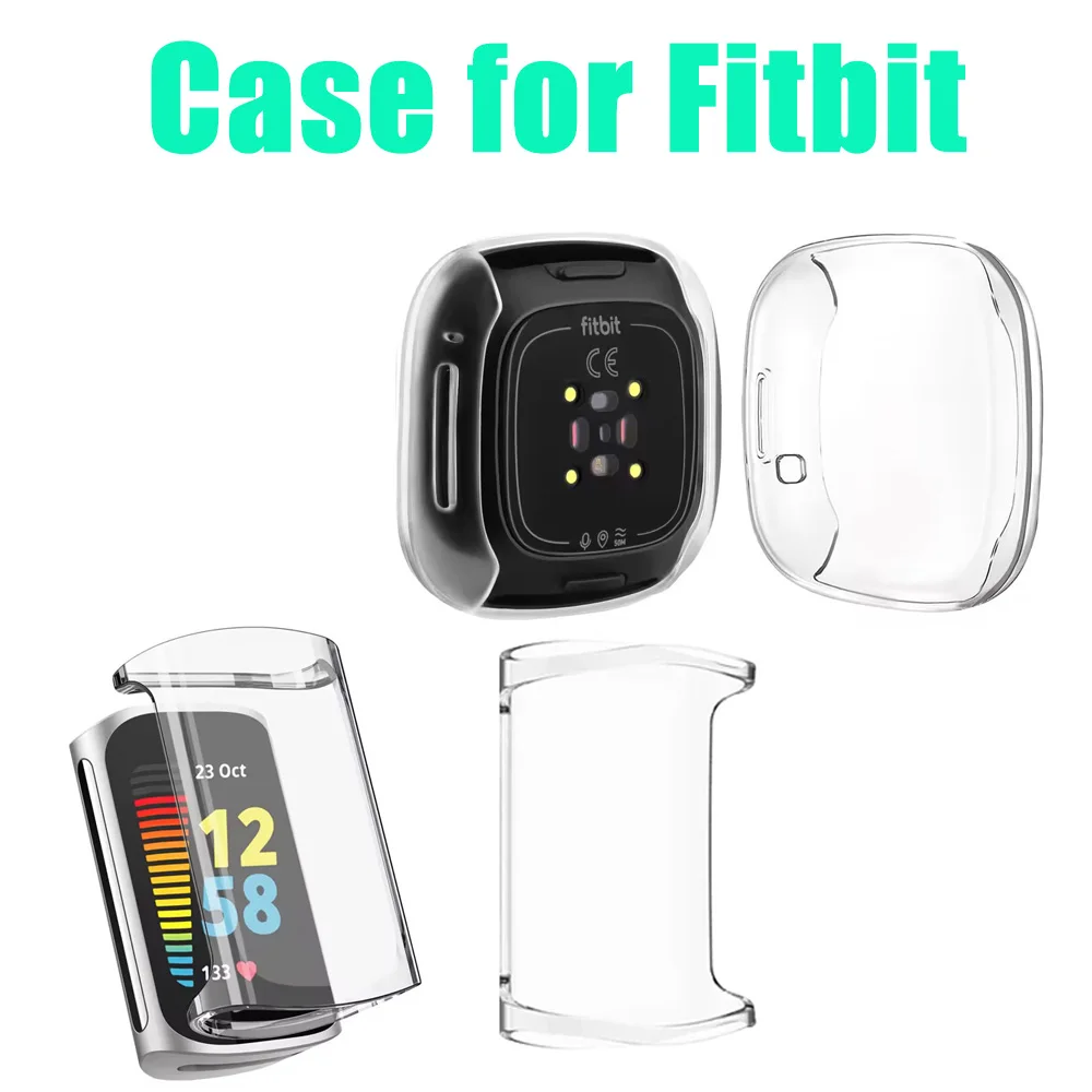 Premium Soft TPU Plated All-Around Watch Protective Screen Protector Case