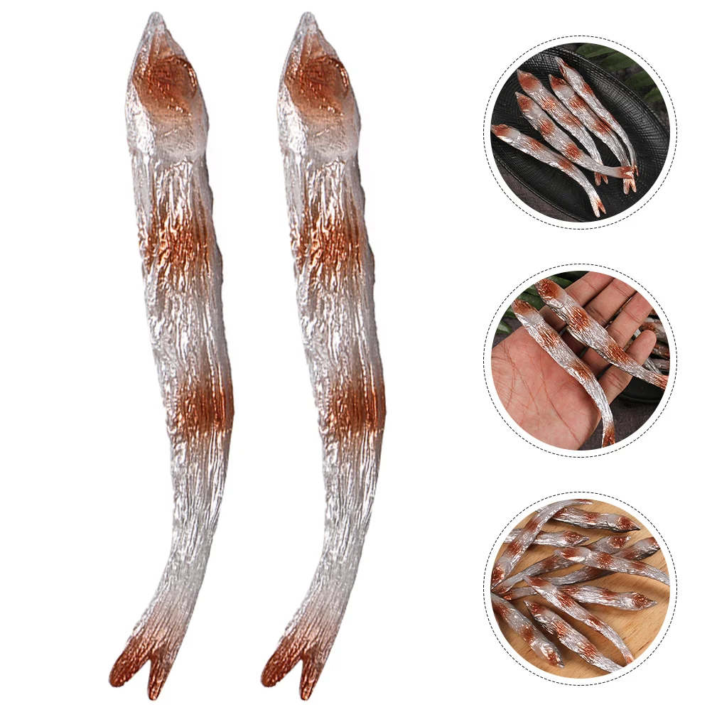 

Photography Prop Cognitive Model Fake Food Lifelike Fish Figurine Mud Decorative