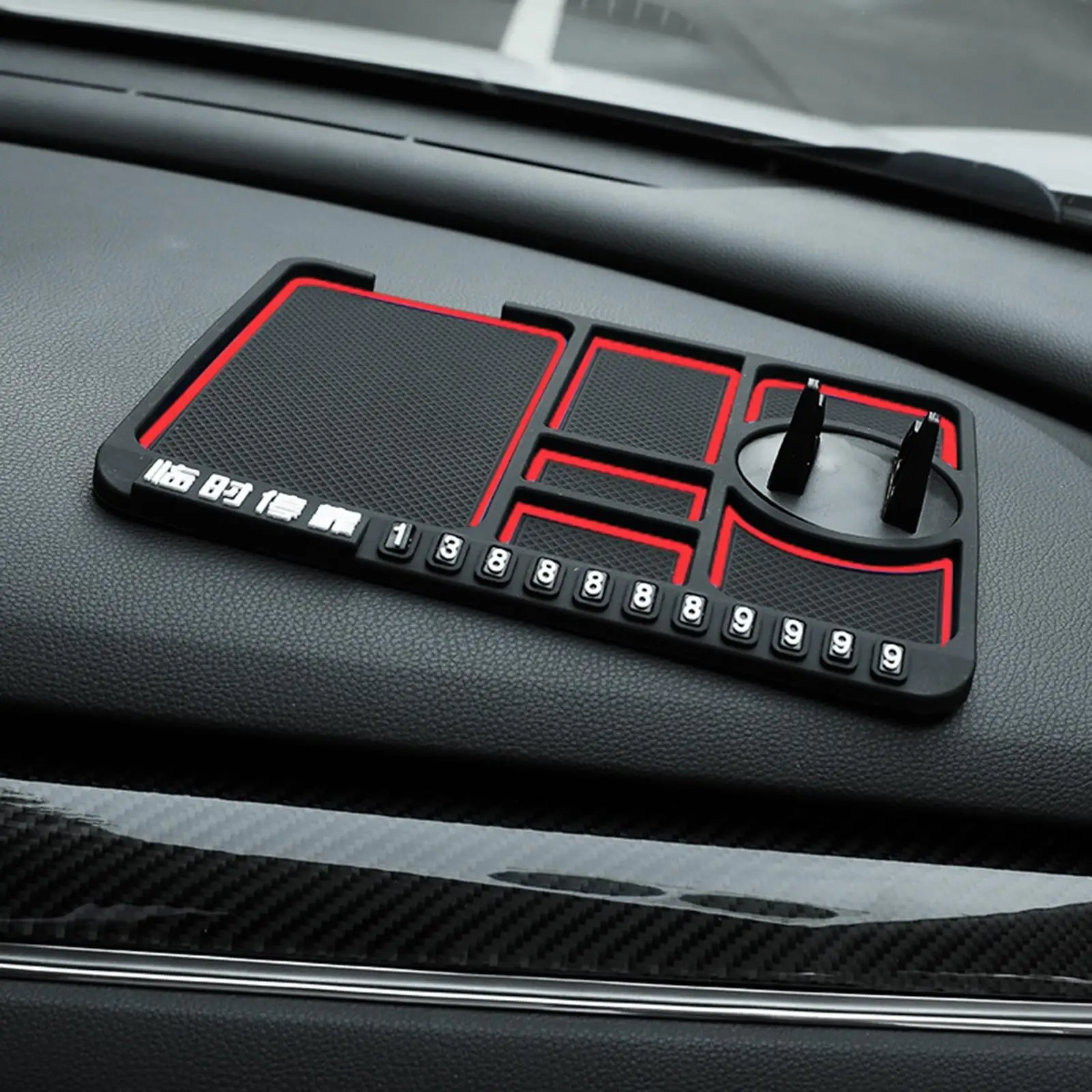 Universal Car Dashboard Anti-Slip Mat Silicone Sticky Anti-Pad