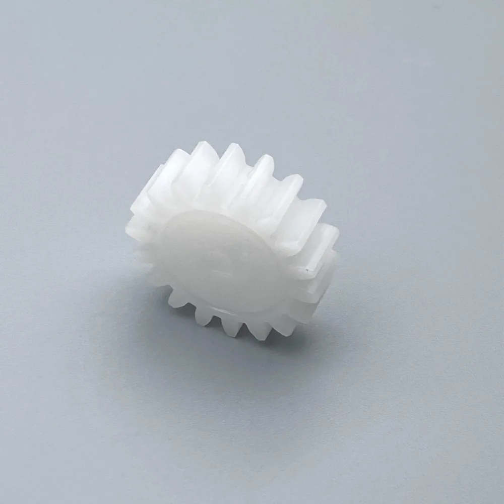 1M 18T POM Gear 2/3mm D Hole Plastic Nylon Small Motor Parts