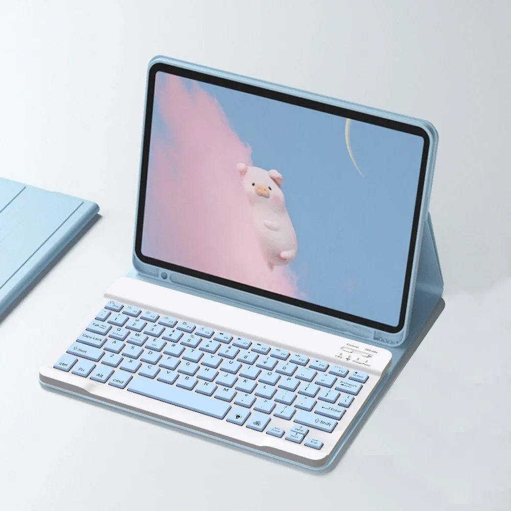 Bluetooth Keyboard Case with Backlit Keys