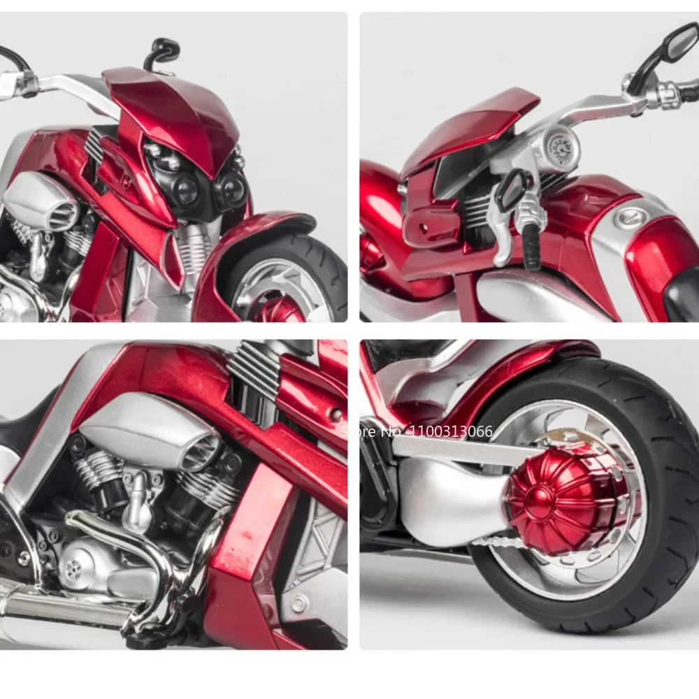 1/12 V-REX オートバイ車モデルおもちゃ合金ダイキャスト高