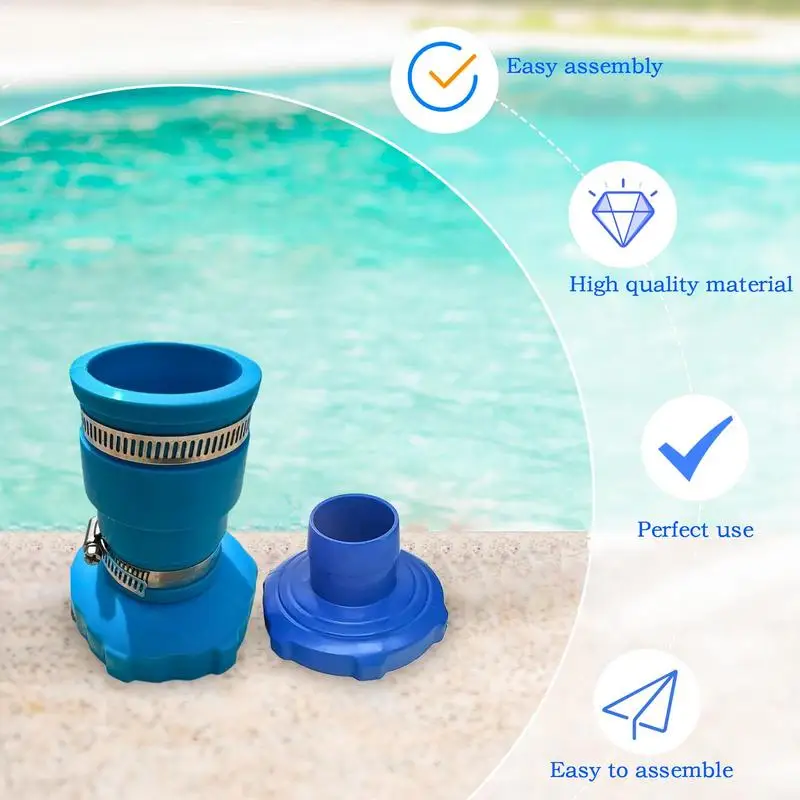 Skimmer Hose Adapter Pool Hose Connector Skimmer Plumbing Adapters Replacement For Cleaners Part