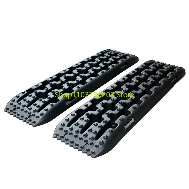 1pcs Automatic Rescue Anti-skid Automatic Driving Emergency Equipment Mud Traction Assistance Sand or Snow Off-road Belt Mud traction boards