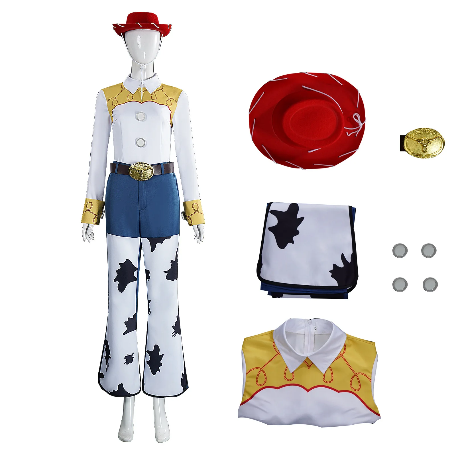Costume Jessie Toy Story Adulte - Déguisement Cow-girl Disney