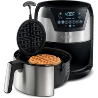 GAFW598 2 in 1-5-Quart Digital Air Fryer + Waffle Maker 1