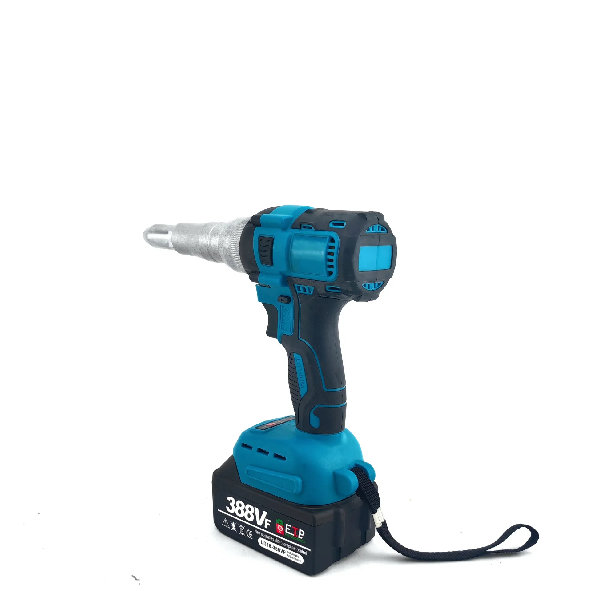 21V Rechargeable Lithium Battery Cordless Riveting Gun Brushless Automatic Electric Blind Riveter Wireless For Home Industry 4