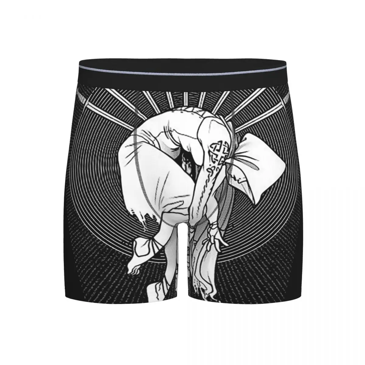 

Boxer Ten Of Swords Tarot Card Shorts Panties Men Long Underwear The Magician Skull Magic Breathable Underpants for Homme S-XXL