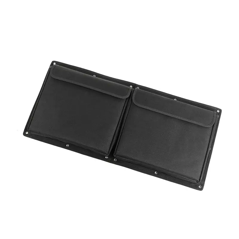 Jeep Wrangler JK JL 2007-2023 테일 도어 보관 가방 도구 키트 트렁크 정리함 자동차 액세서리, 블랙