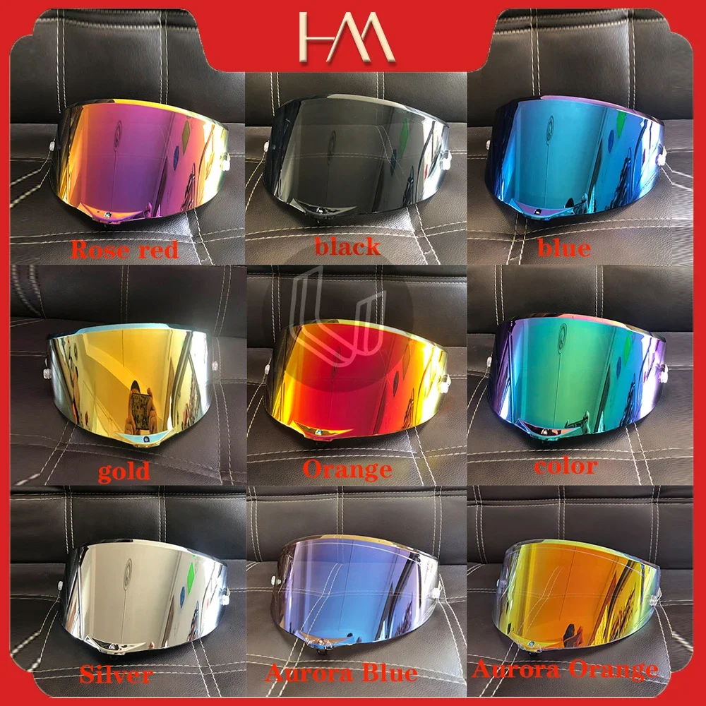 Visiera Casco Pista Casco Moto Lente Visiera Casco Occhiali Lente Integrale Per Agv Pista Gp Rr Corsa R Gpr Race 3 Accessori
