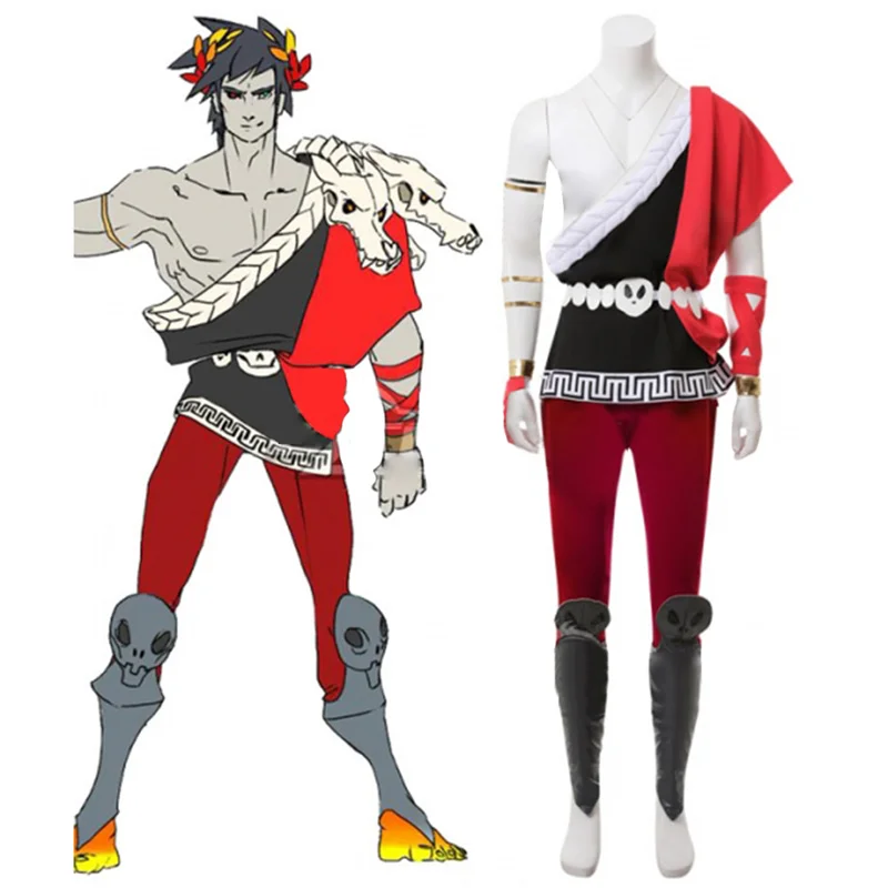 

Game Hades Zagreus Cosplay Costume Suit for Men Adult Halloween Carnival Outfits