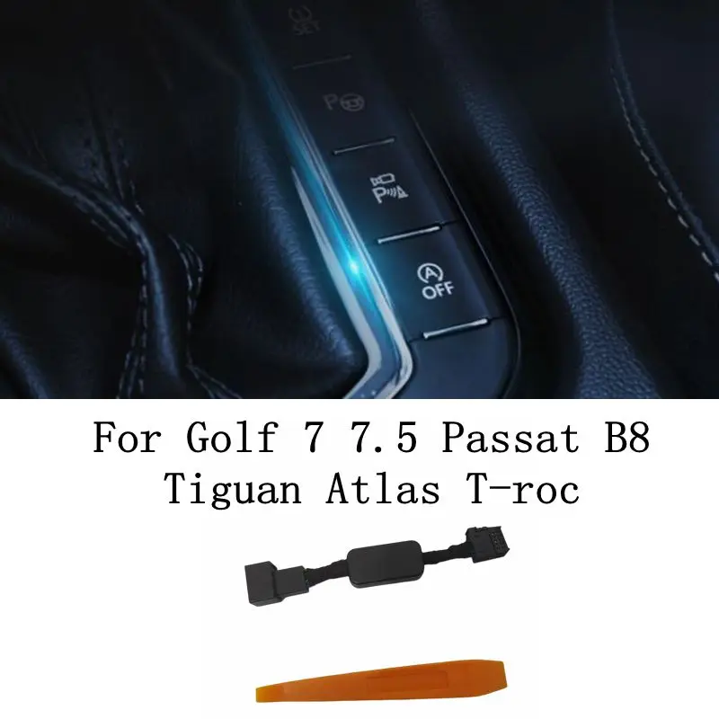 Per Vw Golf 7 7.5 Passat B8 Tiguan Mk2 Atlas T-Roc Arresto Automatico Sistema Motore Spegnimento Dispositivo Sensore Di Controllo Spina Stop Cancel