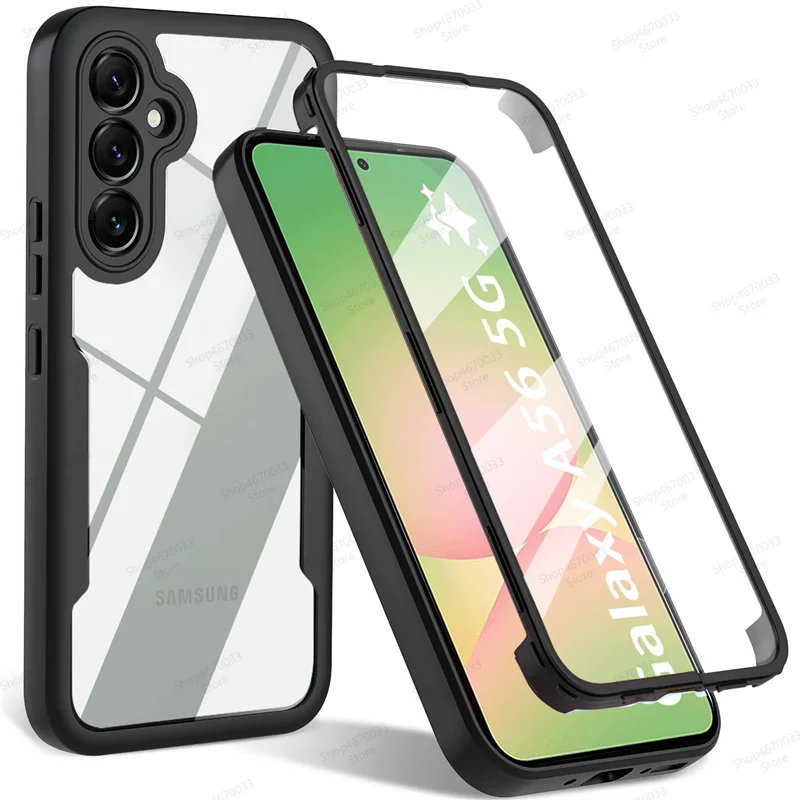 360° Full Cover Shockproof Case with Screen Protector