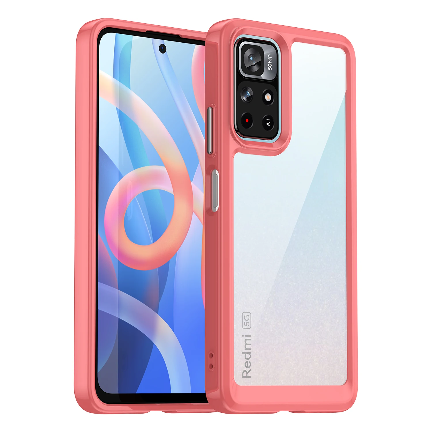 Shockproof Transparent Acrylic Case