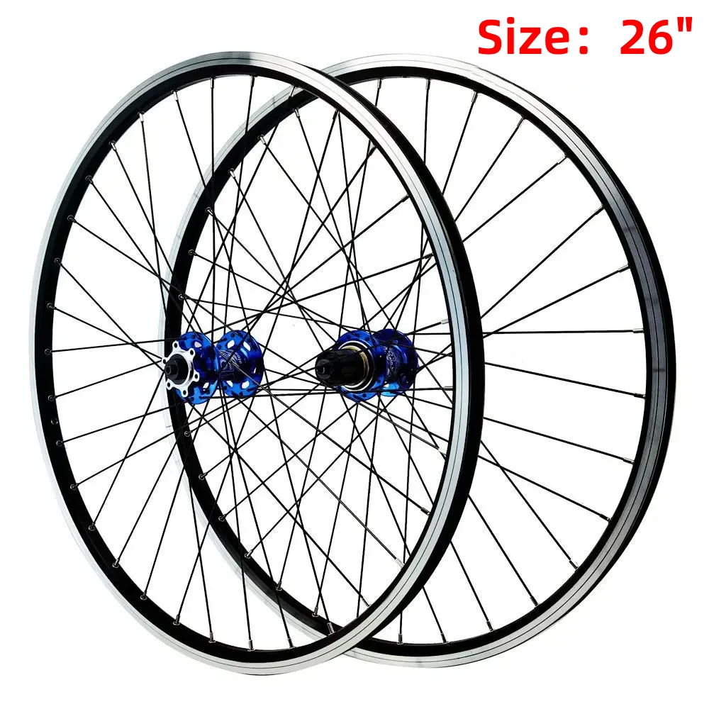 PASAK 26 27.5 29 インチ MTB ホイールセット、ディスク V ブレーキ QR