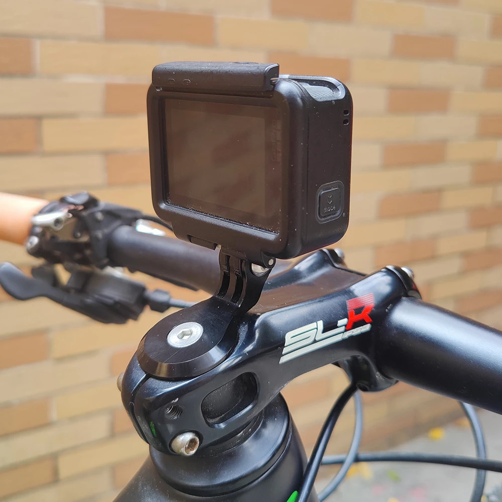 Bike Bicycle Stem Headlight Action Camera Mount Holder for