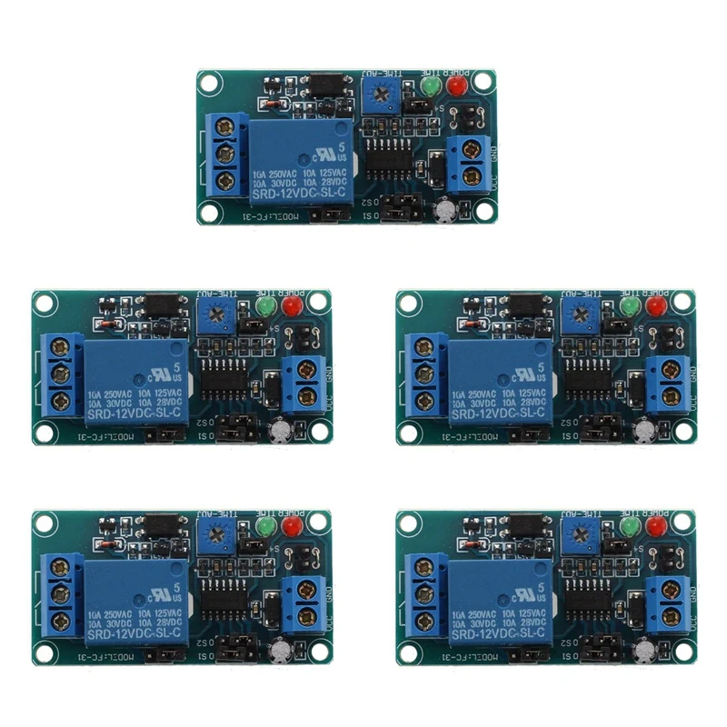 N15R-5X SRD-12VDC-SL-C NC Timer With 12V DC Timing Control