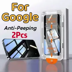Enhanced Privacy Screen Protector, Bubble - Free & Easy Installation, Pack of 2 - Google Pixel 6 (M - AP - 2PCS-)