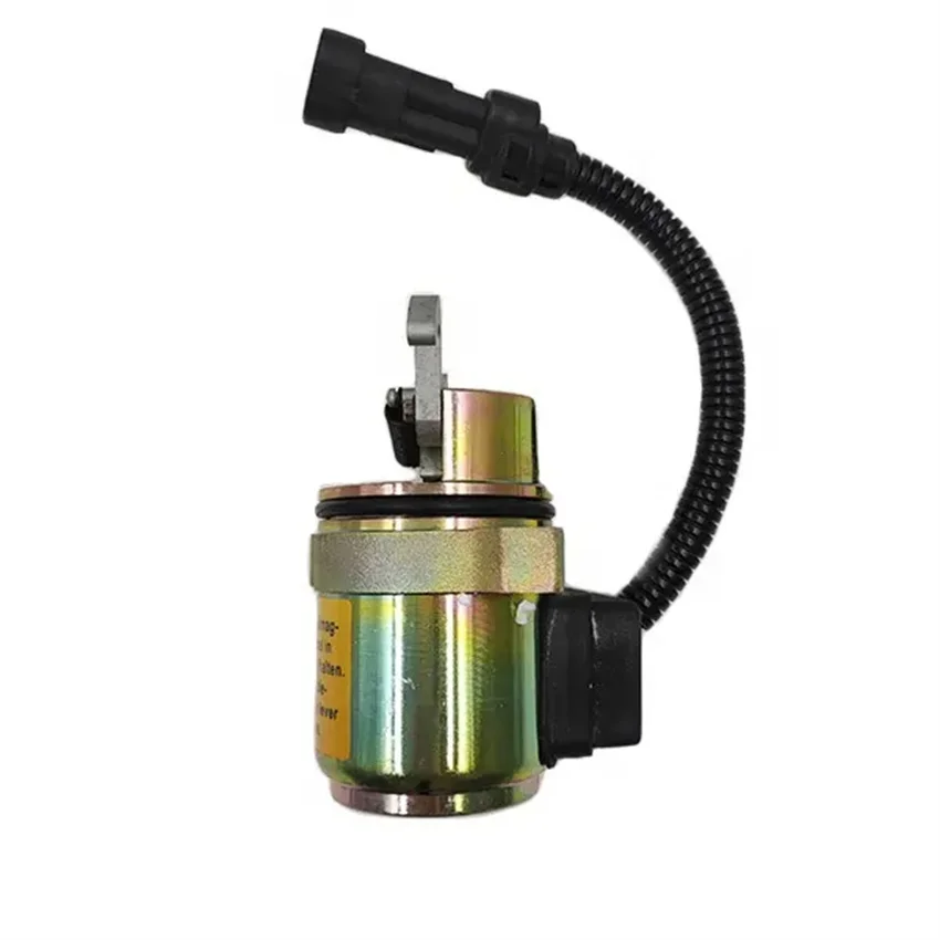 24V Engine Fuel Shut Down Solenoid 04287584 0428 7584 For Deutz 2011 TCD 2011 1011