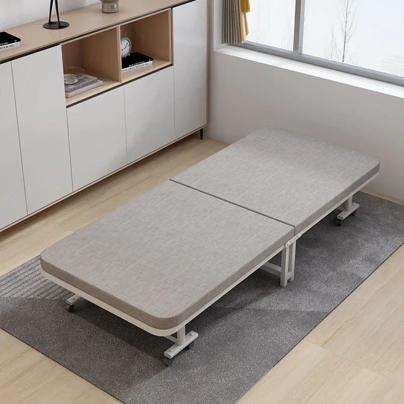 Lunch Break Folding Bed Single Person Office Marching Two Fold