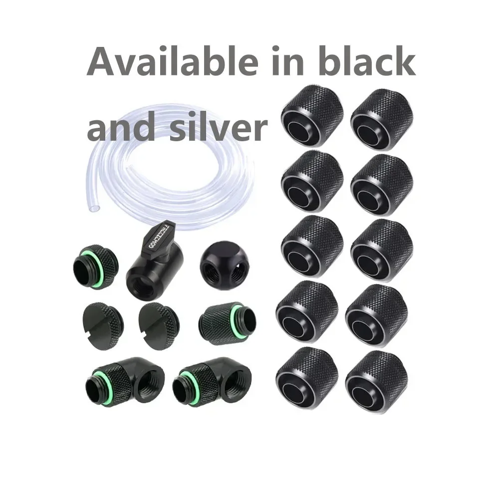 Zemod-pc Water Cooling Mangueira Fitting Kit g1 Acessórios de Tubo Macio Torção Rápida 9.5*12.7 10*13 10*16 mm Mangueira