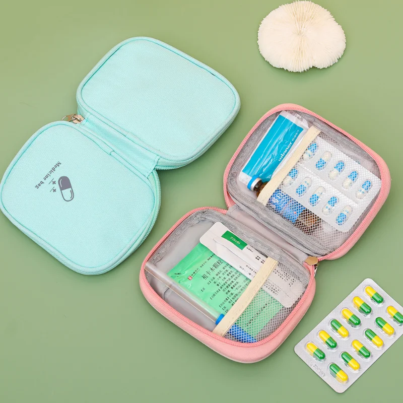 Kit Di Pronto Soccorso Vuoto, Borsa Porta Medicinali, Mini Kit Di Pronto Soccorso Portatile Impermeabile Per Situazioni Di Emergenza A Casa In Auto In Escursionismo Rosso M 87067168
