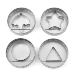Deluxe Stainless Steel Honeycomb Cookie Kit (4set)