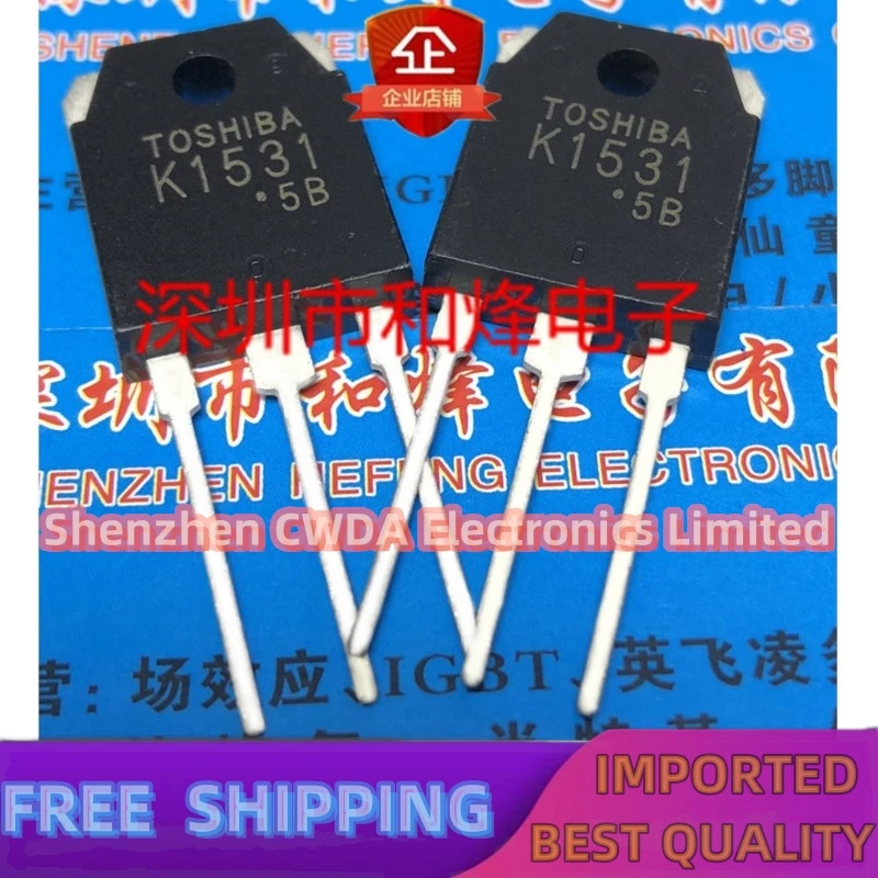 

10 шт.-20 шт., K1531 2SK1531 TO-3P 500V 15A, новинка, лучшее качество, импортный оригинал