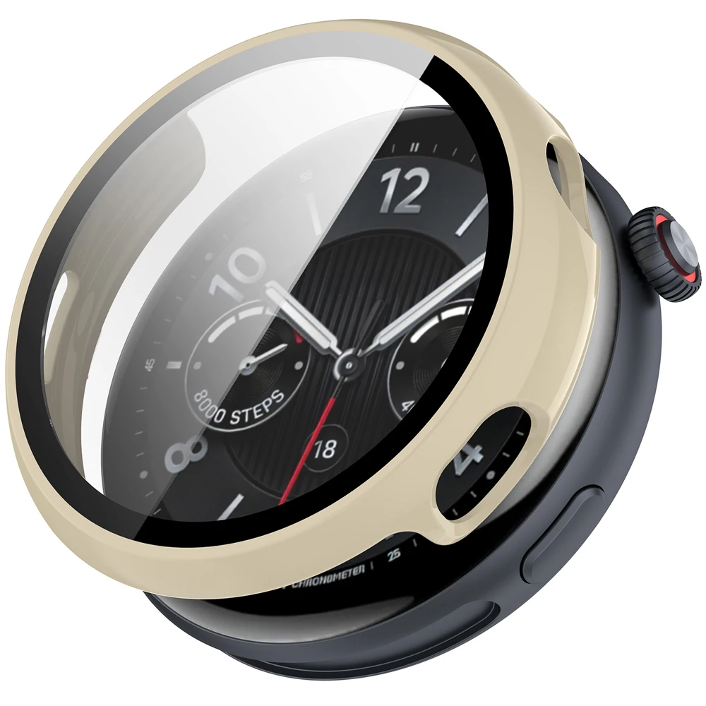 IQOO Watch5 Full Coverage Tempered Glass Screen Protector Case