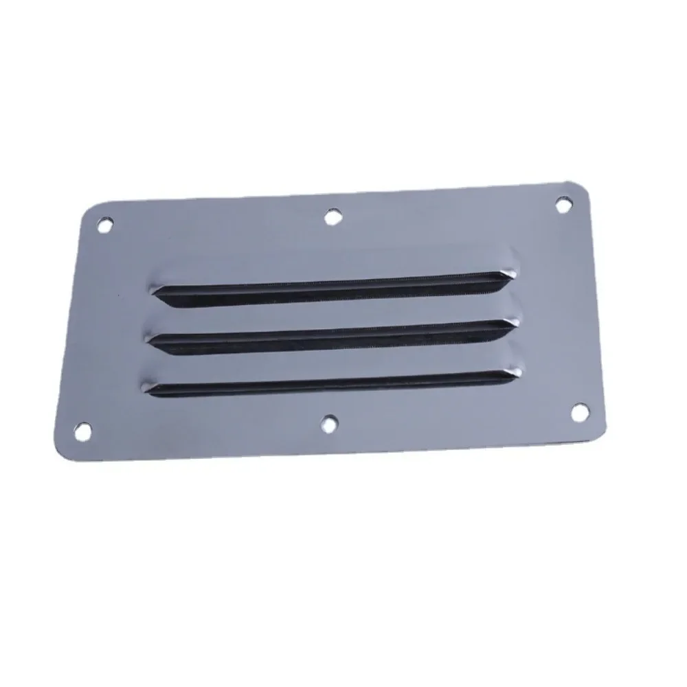 Practical Stainless Steel Air Vent White Mirror Polishing Ventilation Grill Cover Yacht Hardware Accessories
