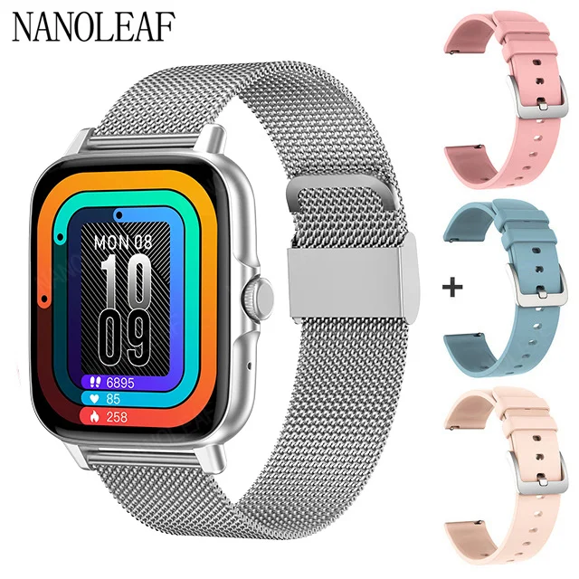 CT3 Men Smart Watch Bluetooth Voice Call Sports Fitness Tracking Heart Rate Blood Pressure Monitor Women Electronic Wristwatches 