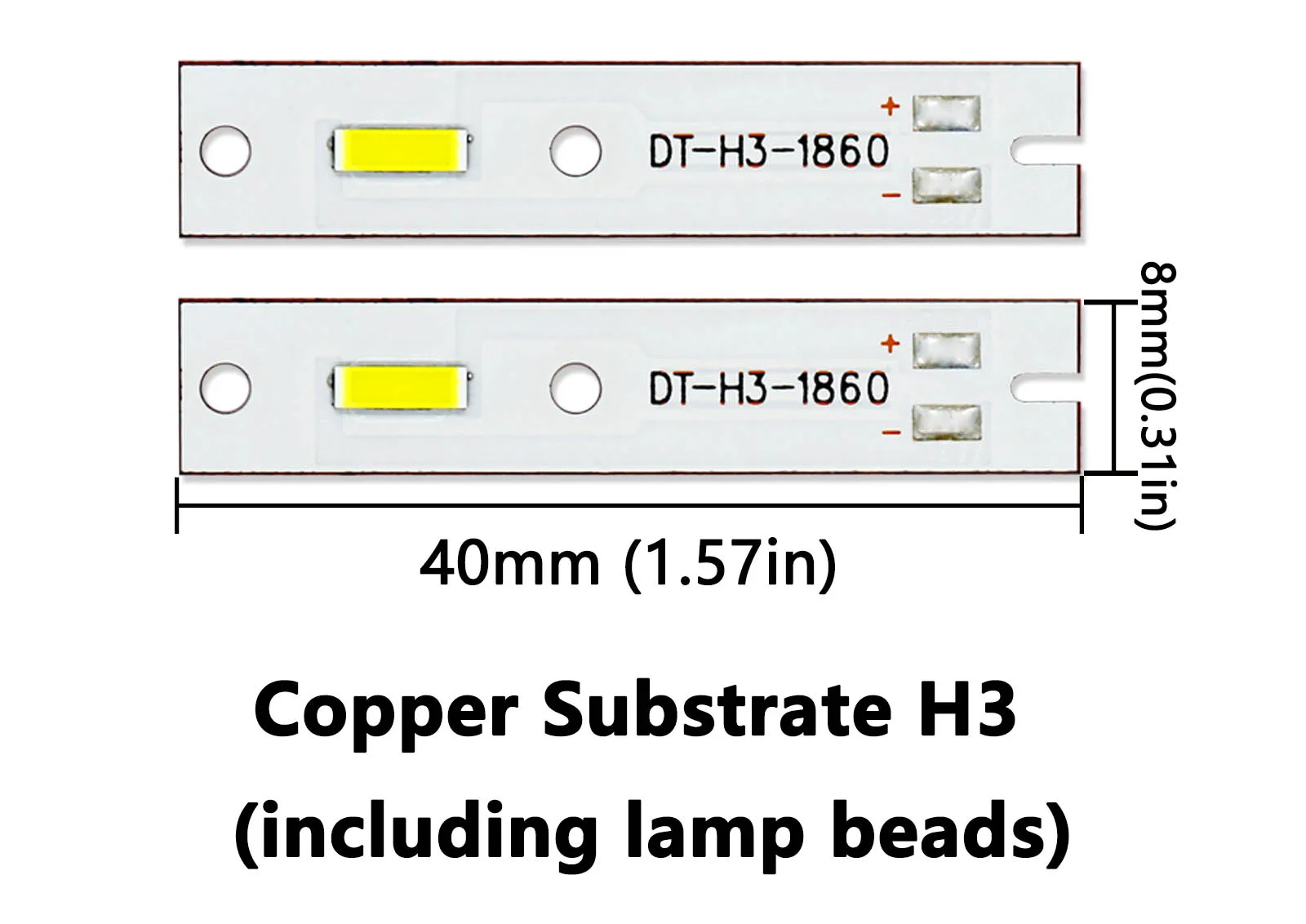 LED Auto Lichter Perle CSP H1 H3 H4 H7 DC9-10V Auto Led-lampe Scheinwerfer  6500K Weiß Lichter Stern Led Scheinwerfer reparatur DIY PCB - AliExpress