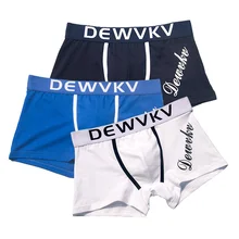 

Men's underwear cotton youth boxers big size trend breathable and fattening large boxers red shorts 8005