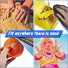 Beach Sand Mitt Wipe Off Mitt Sand Cleaning Gloves Travel Accessories Skin Friendly Clean Sand From Skin For Sandboxes 4