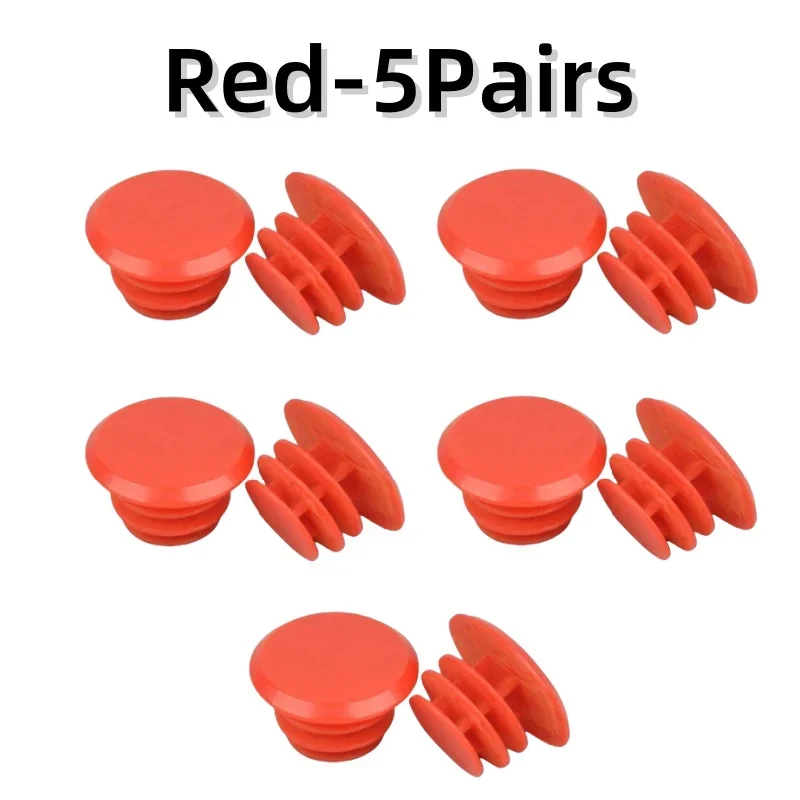 Black, Red, White Mountain & Road Bike Handlebar Grips - 22mm
