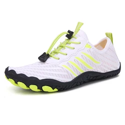 Unisex Quick - Dry Nonslip Barefoot Water Shoes - 36 (Style C White)