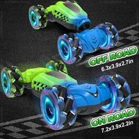 4WD RC Stunt Car Toy 2.4G Radio Remote Control Watch Gesture Sensor Rotation Twist Drift Car Vehicle Toy for Children Kids Gift 2