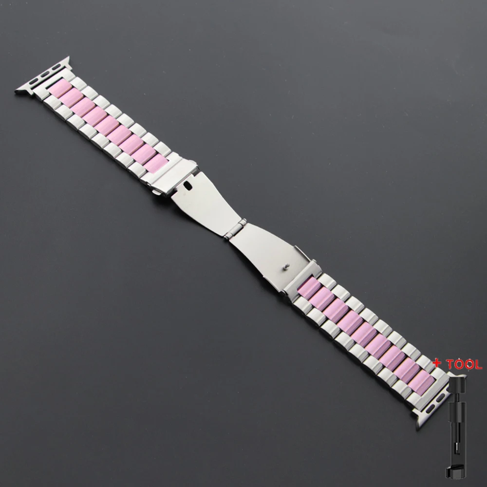 Premium Stainless Steel Watch Band – Elegant Metal Strap Replacement