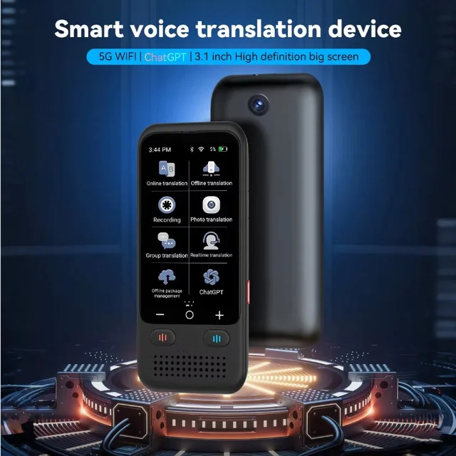 Z5 AI Intelligent Voice Translation Machine Supports 139 Online Languages in Real-time Bidirectional Mobile Translation Machine