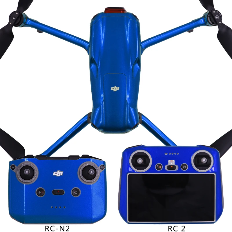 Sticker Waterproof Fluorescence Sticker PVC Skin Cover Drone Accessories for DJI Air 3 RC 2/RC-N2