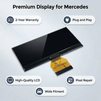 Pantalla LCD para el Panel de Instrumentos de Mercedes W169 W245 Clase A B, A1695400448 0263643242 7V 8V, Plug and Play 1
