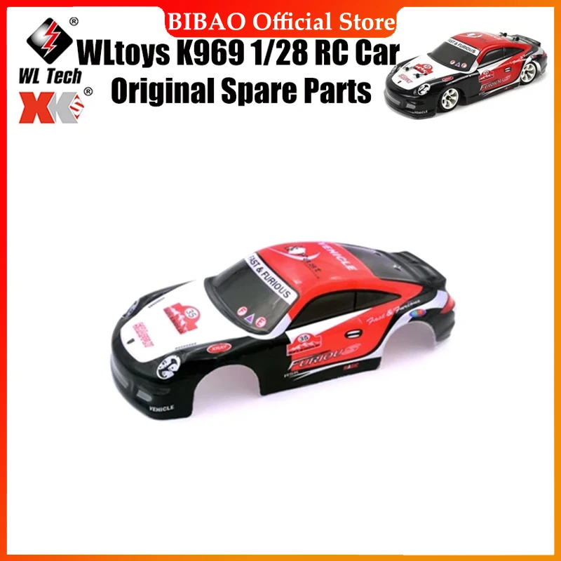 

WLtoys K969 1/28 RC Car Original Spare Parts K969-10 Car Shell Spare Parts