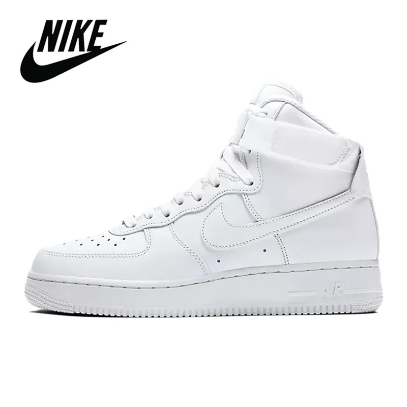 

Origina Nike Air Force 1 Men's Skateboarding Shoes Cozy Classic Leisure High-top Anti-slip White Sneakers new designer 315123