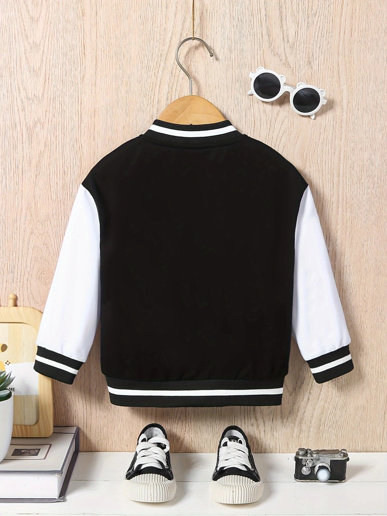 Boys long sleeved baseball jersey hoodie, spring and autumn Halloween clothing