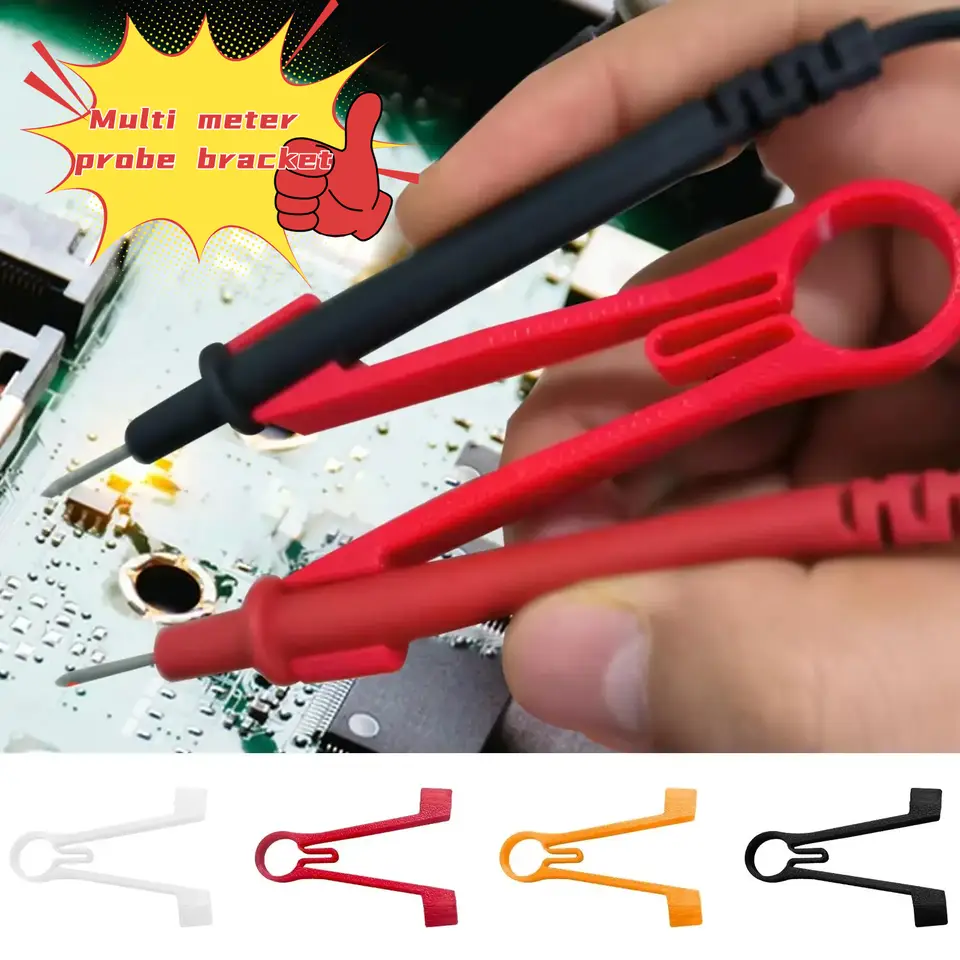 Multi Meter Probe Holder Tester Probe Clamping Tool Electrical Testing Power Supply Maintenance Accessories DIY Essential image 2