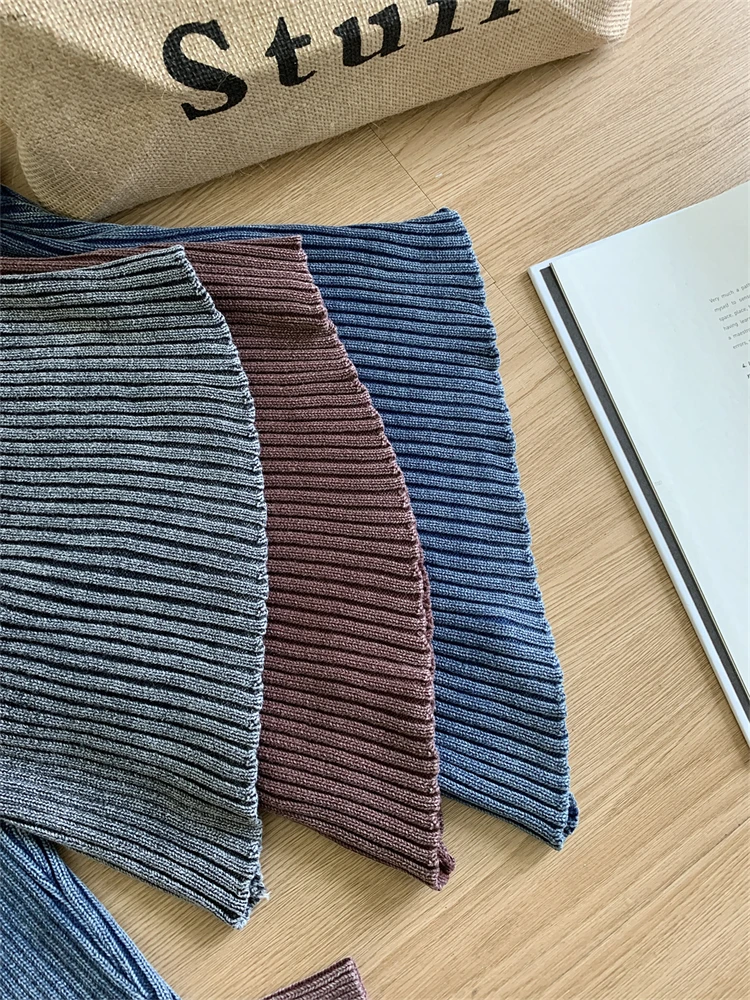 S390c556922e44faebbebe3f0d69ae0bd9 Fashion Simple Classical Knitted Sweater Slash Neck Off Shoulder Long Sleeve Pullovers Flare Sleeve Autumn Winter Y2K Streetwear Mallzona