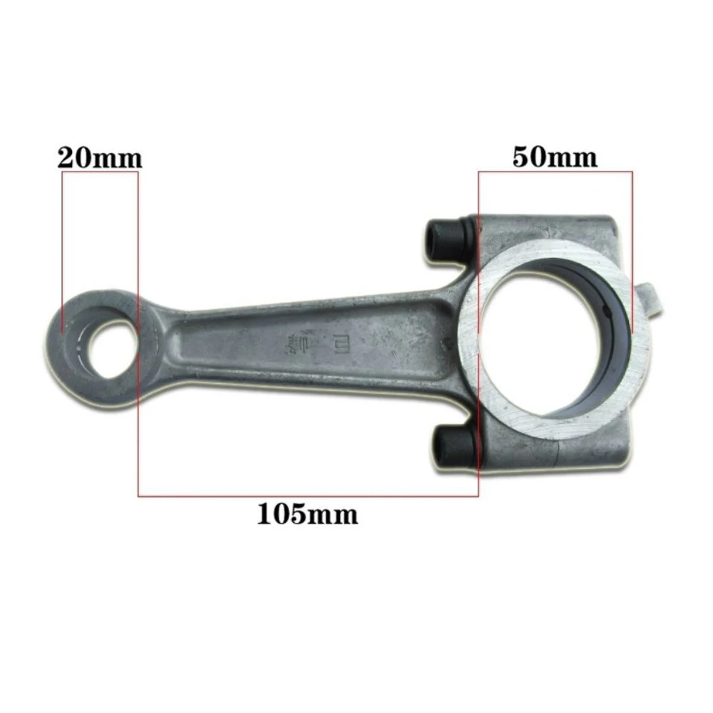 Air Compressor Connecting Rod Silver Aluminum Alloy Connect Link Rod Multiple Sizes Air Compressor Accessories Air Tool Fittings