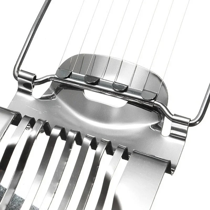 Home Kitchen Egg Cutter Slicer Stainless Steel Wire For Hard Boiled Eggs